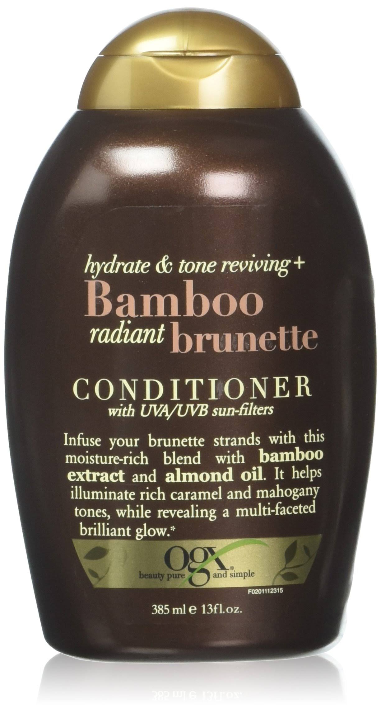 OGX Hydrate and Color Reviving + Bamboo Radiant Brunette Conditioner - 13oz