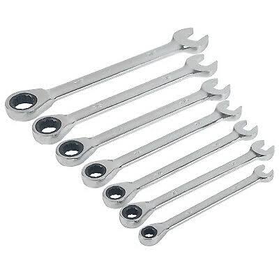 Ratcheting Wrench Set, SAE, 7-Pc. -DR71506S. Master Mechanic. Other DIY Tools & Workshop Equipment. 052088086179.