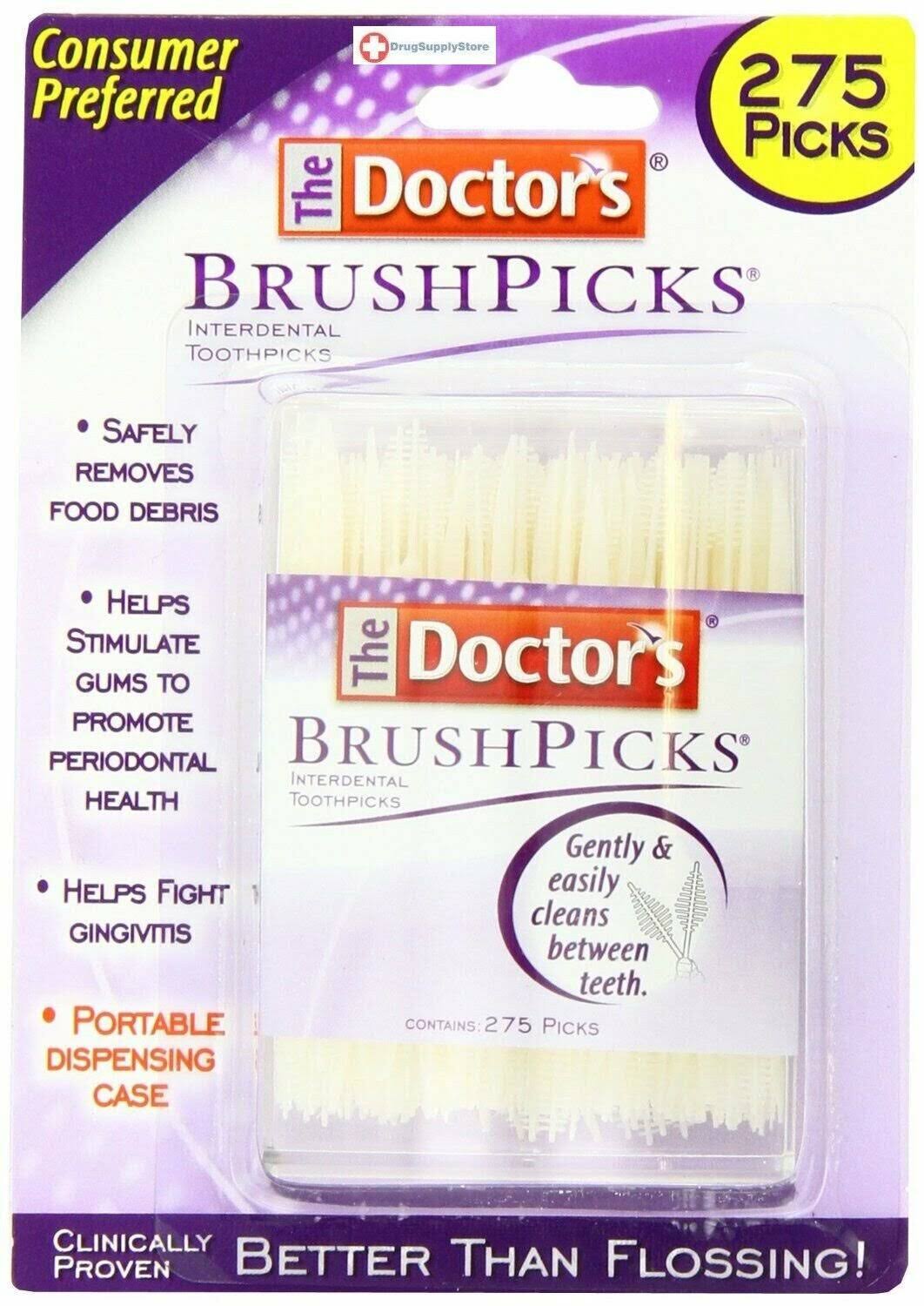 Doctor's Brushpicks - 275 Count, 4 Pack