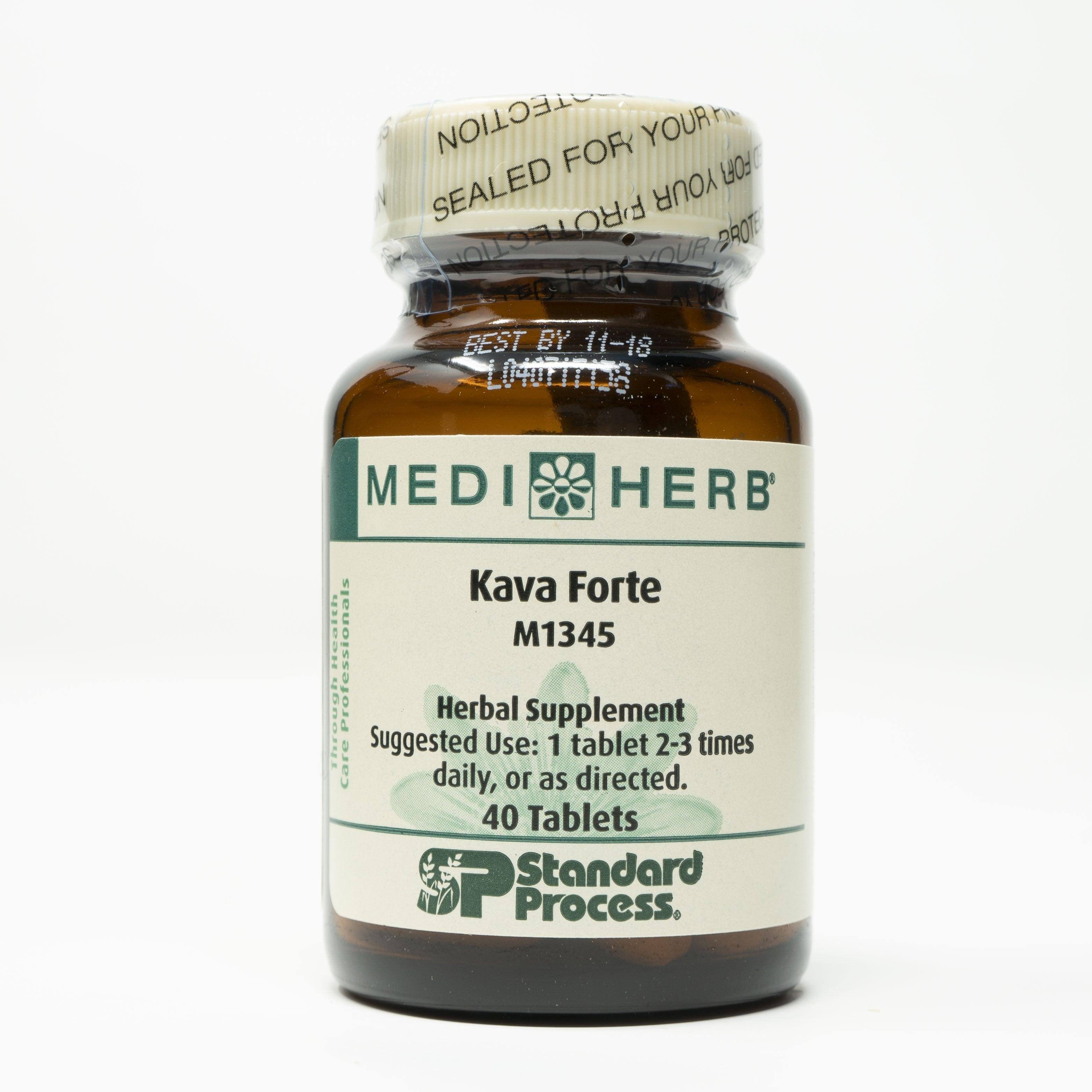Mediherb Kava Forte Herbal Supplement - 40ct