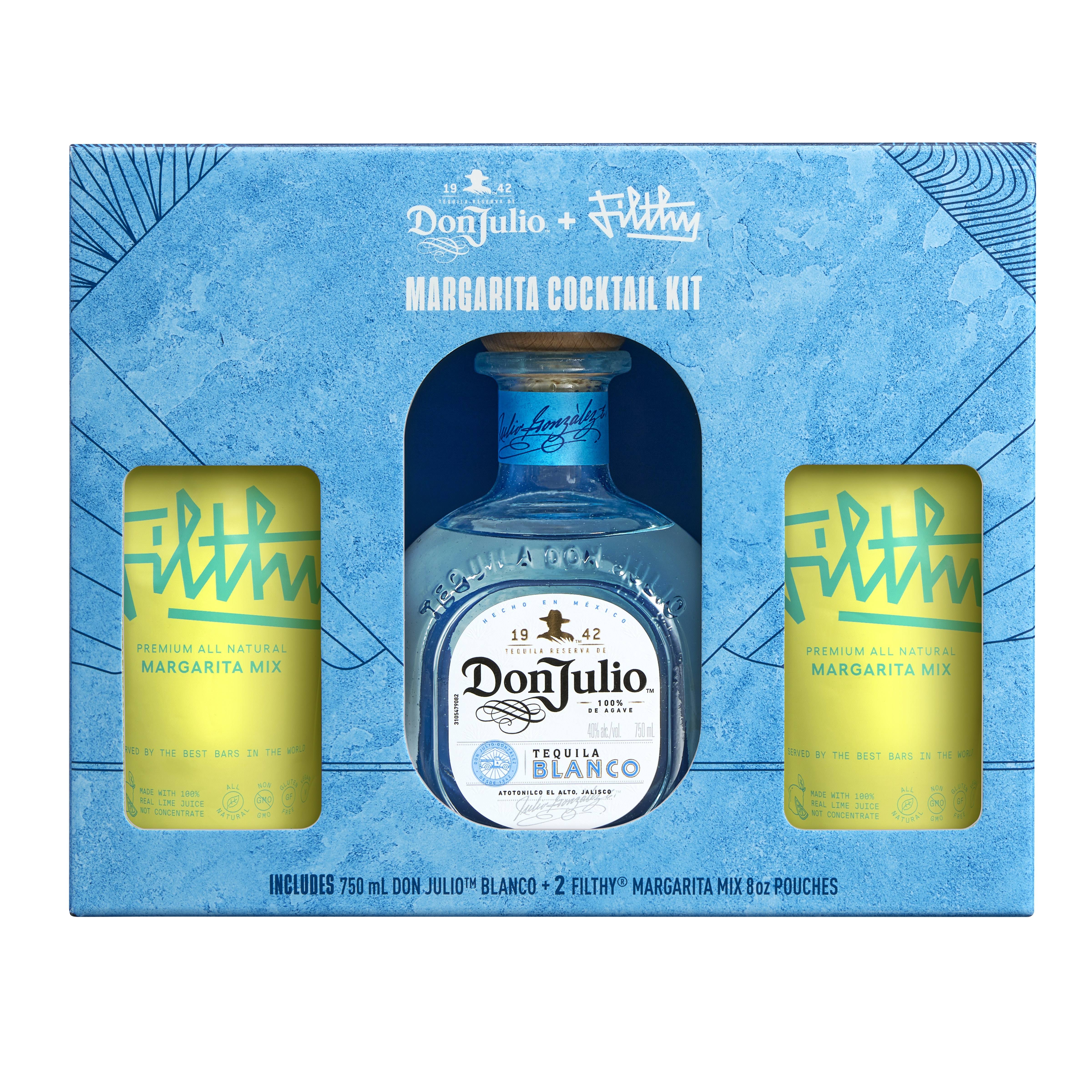 Don Julio Blanco Copack with Filthy Margarita Mix 750ml