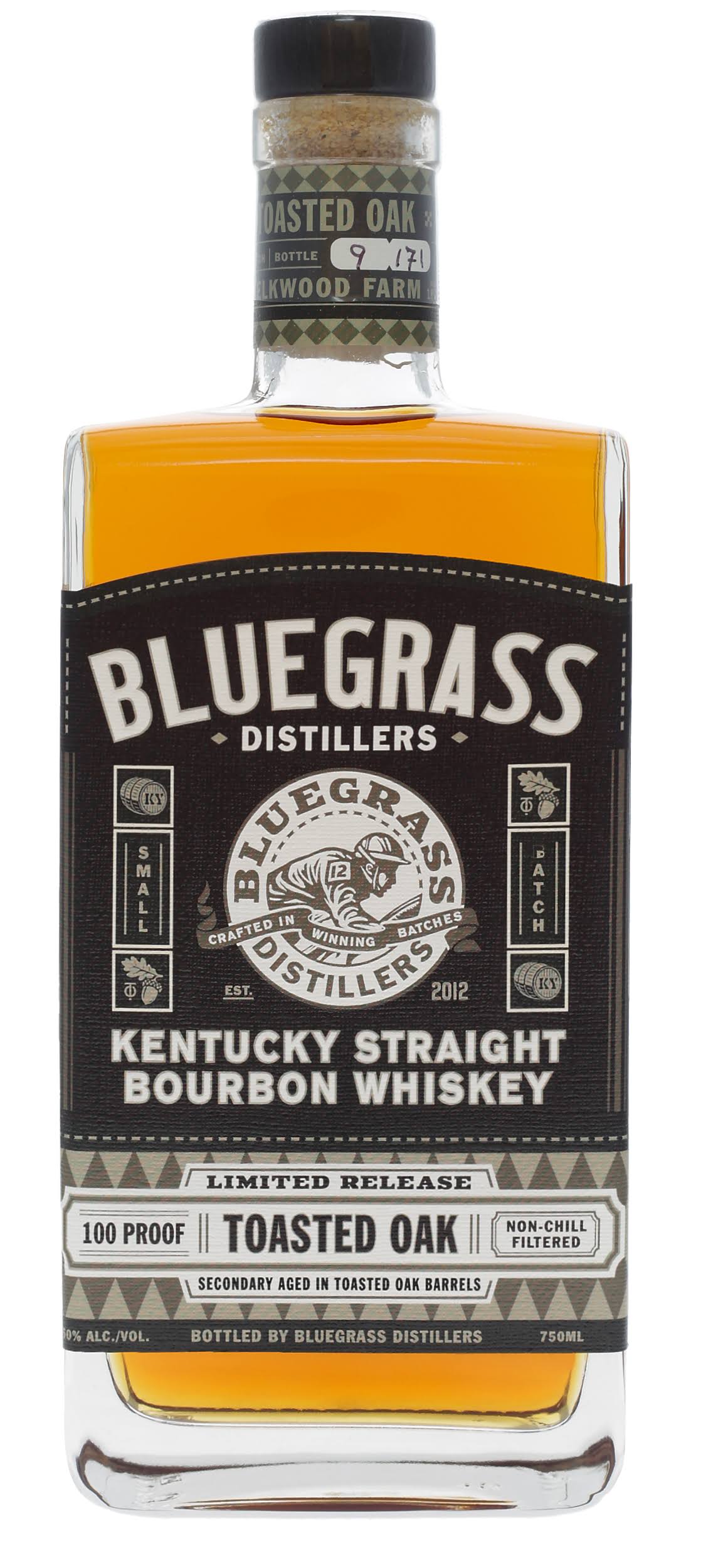 Bluegrass Distillers Toasted Oak Bourbon - 750 ml