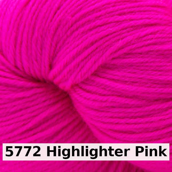 Cascade Heritage Sock 5772 - Highlighter Pink