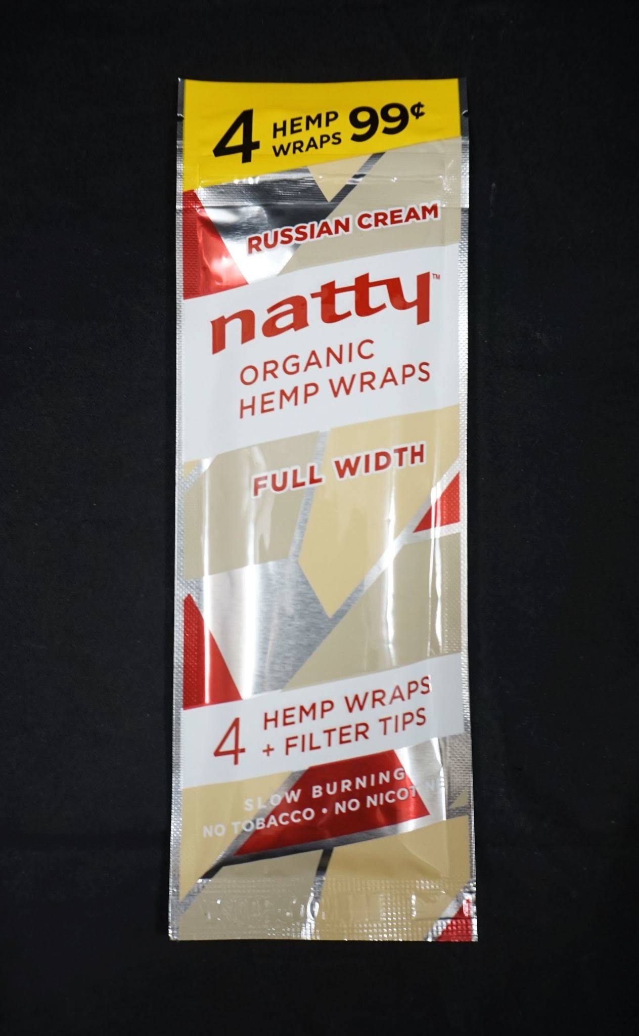 Natty Wraps Natty Organic Hemp Wraps Russian Cream