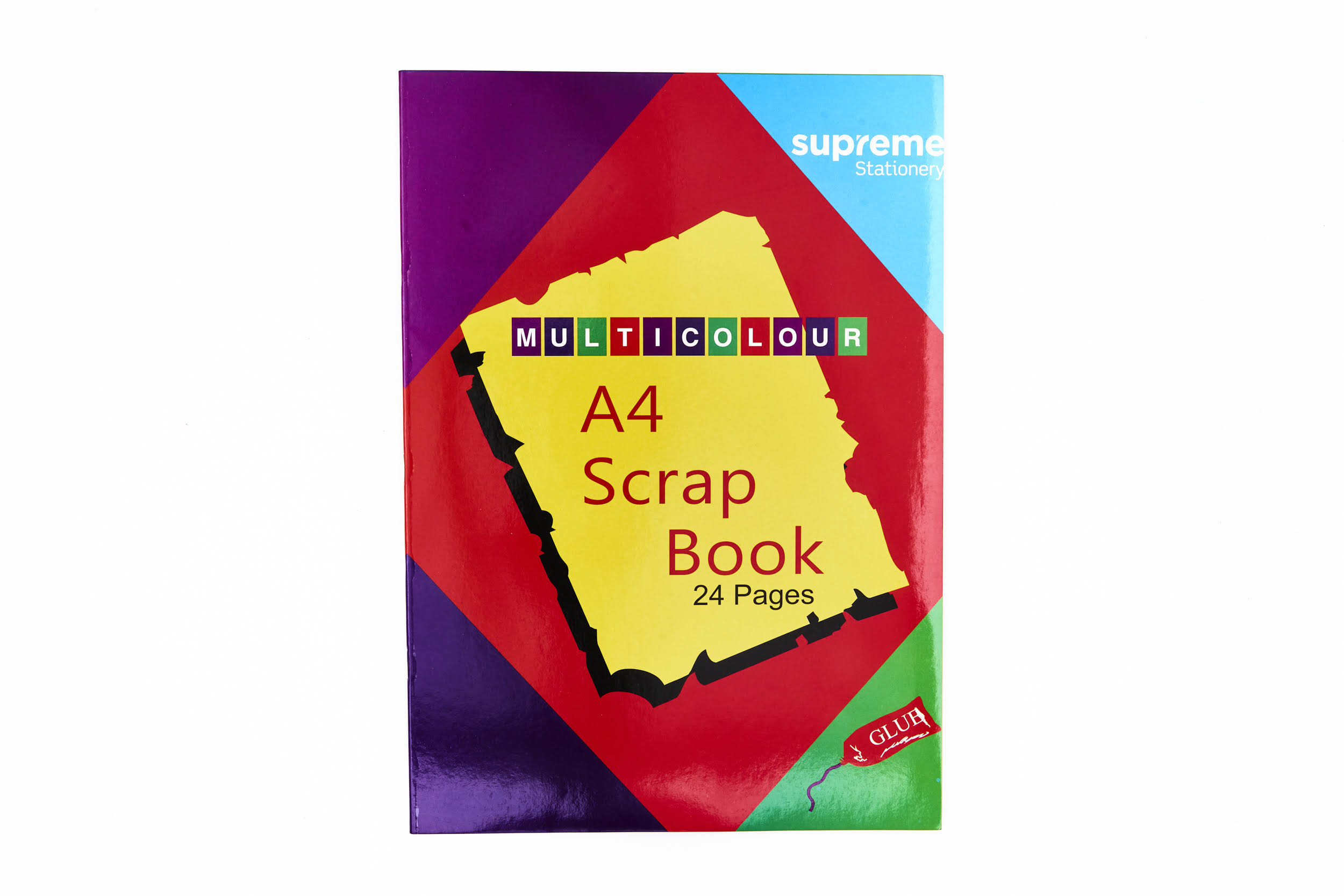 Scrap Book A4 Multi-Colour - 24 Page
