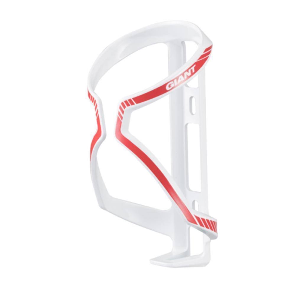 Giant Airway Sport Water Bottle Cage - White/Red