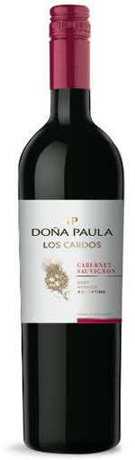 Doña Paula Cabernet Sauvignon Los Cardos Red Wine - Mendoza, Argentina