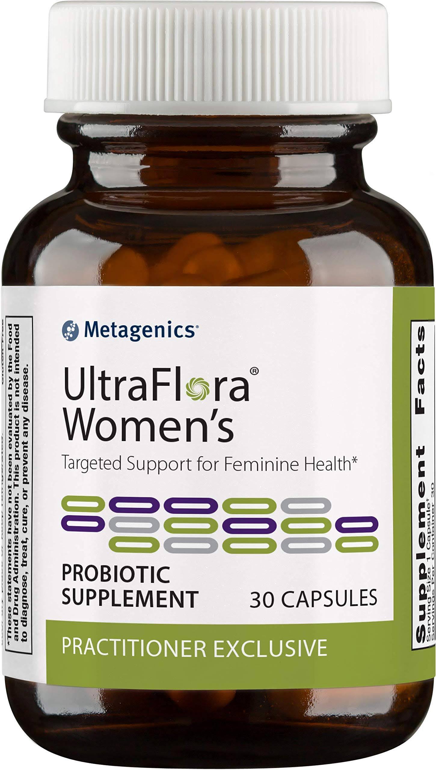 Metagenics UltraFlora Women's Probiotic Supplement - 30 Capsules