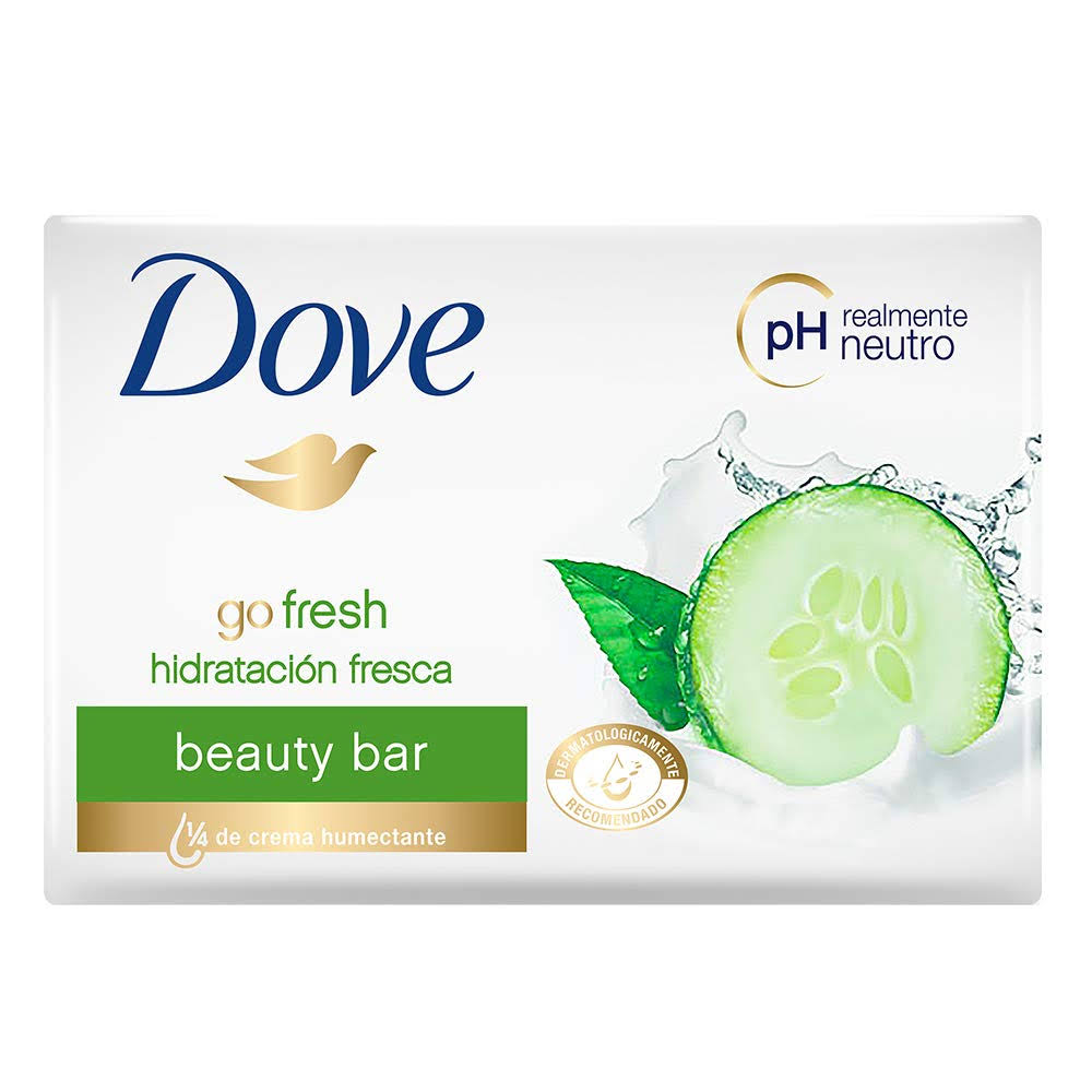 Dove Go Fresh Moisturising Beauty Soap Bar - Cucumber, 135g