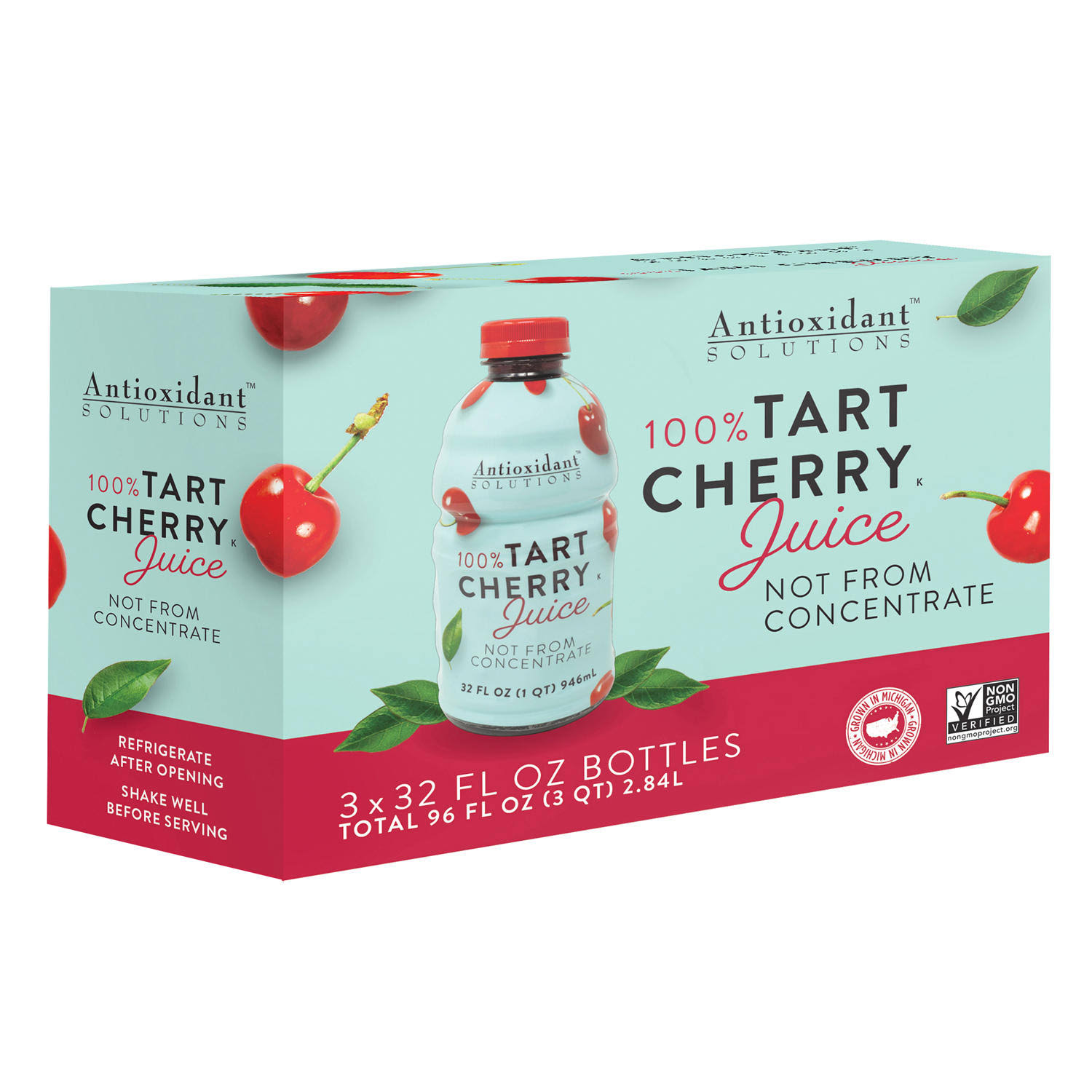 Antioxidant Solutions Not from Concentrate 100% Tart Cherry Juice