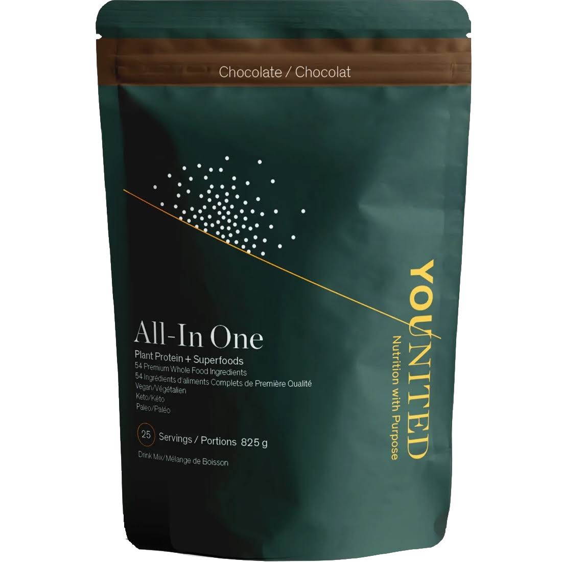 Younited | All-In One Plant Protein + Superfoods, Chocolate