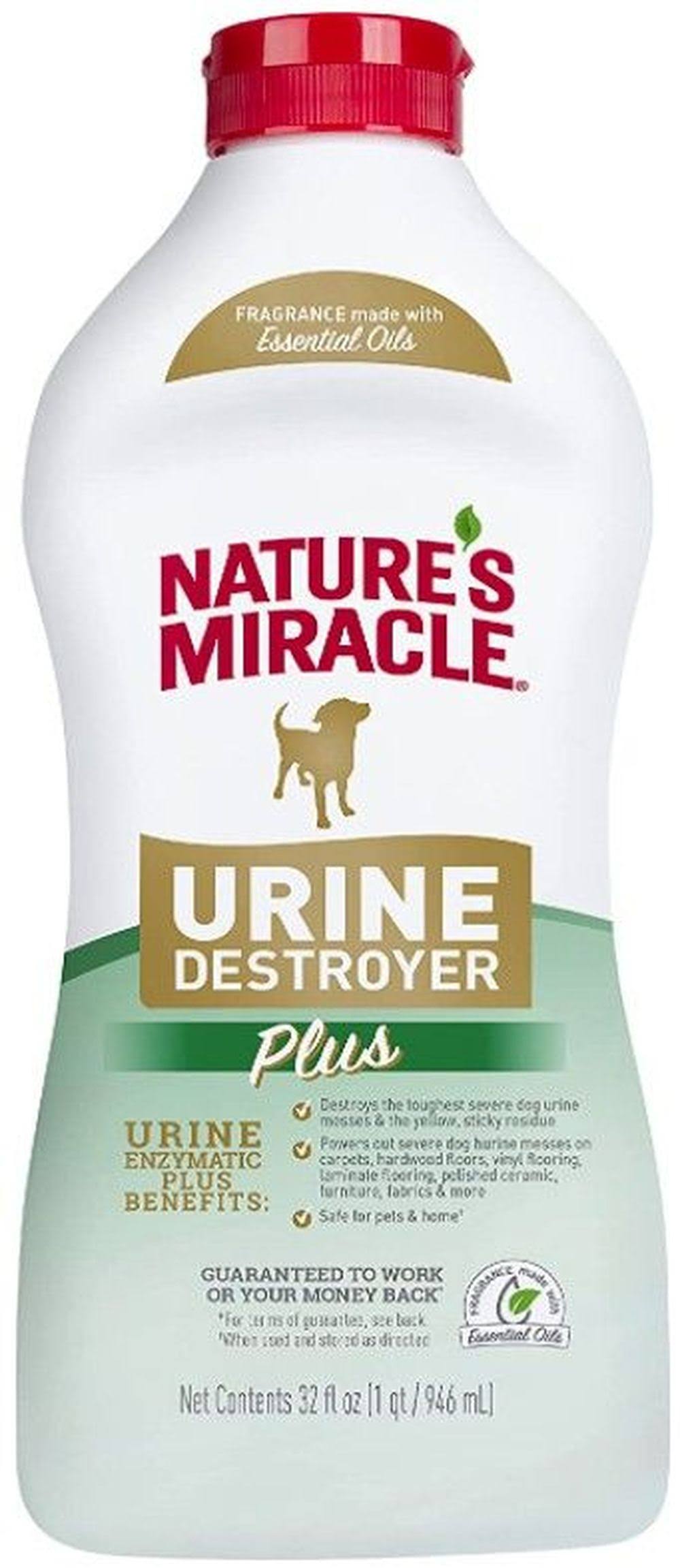 Nature's Miracle Dog Urine Destroyer Plus 32 oz