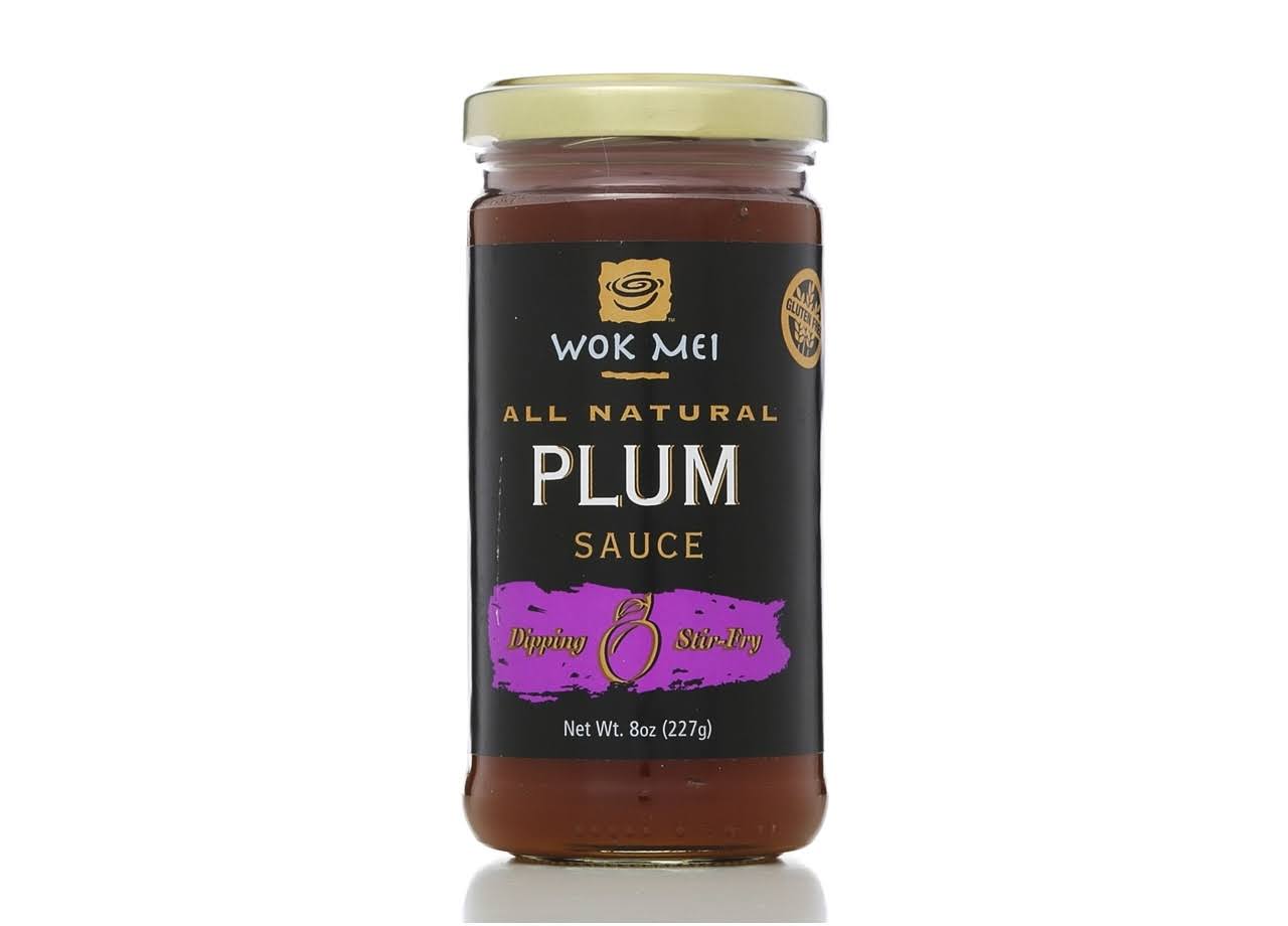 Wok Mei All Natural Plum Sauce - 8 oz jar