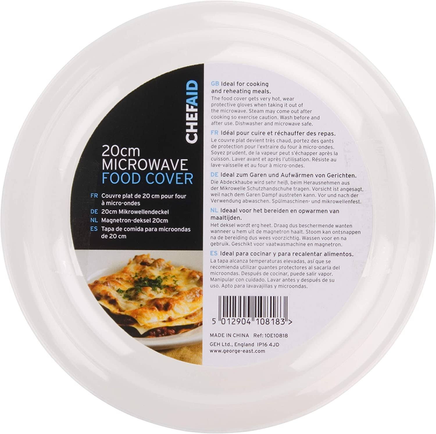 Chef Aid Microwave 20cm Diameter Food Cover