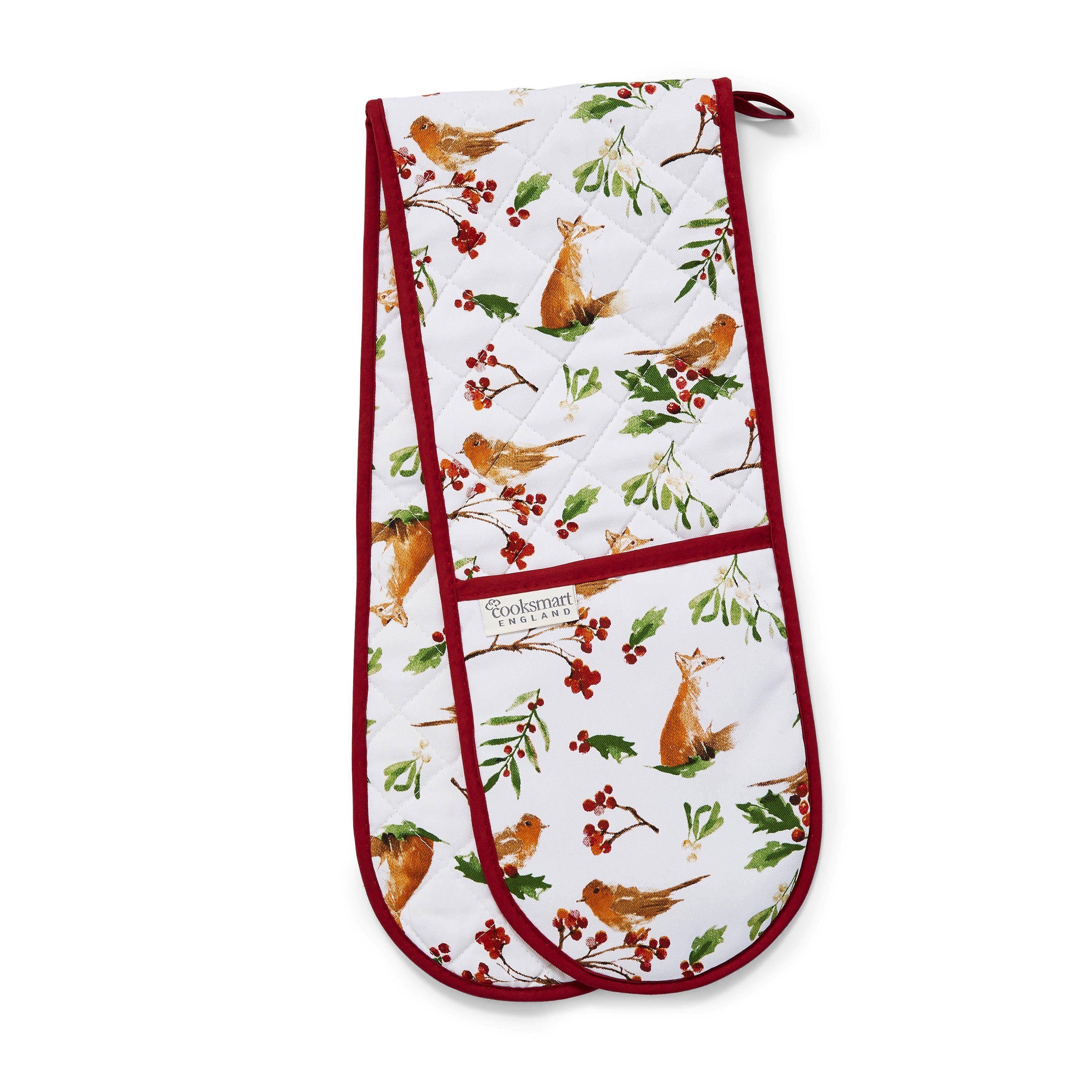 Cooksmart A Winters Tale Double Oven Glove