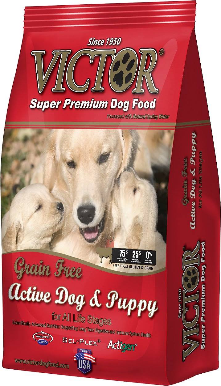 Victor Grain-Free Active Dog and Puppy Beef Meal and Sweet Potato Dog Food - 15lb