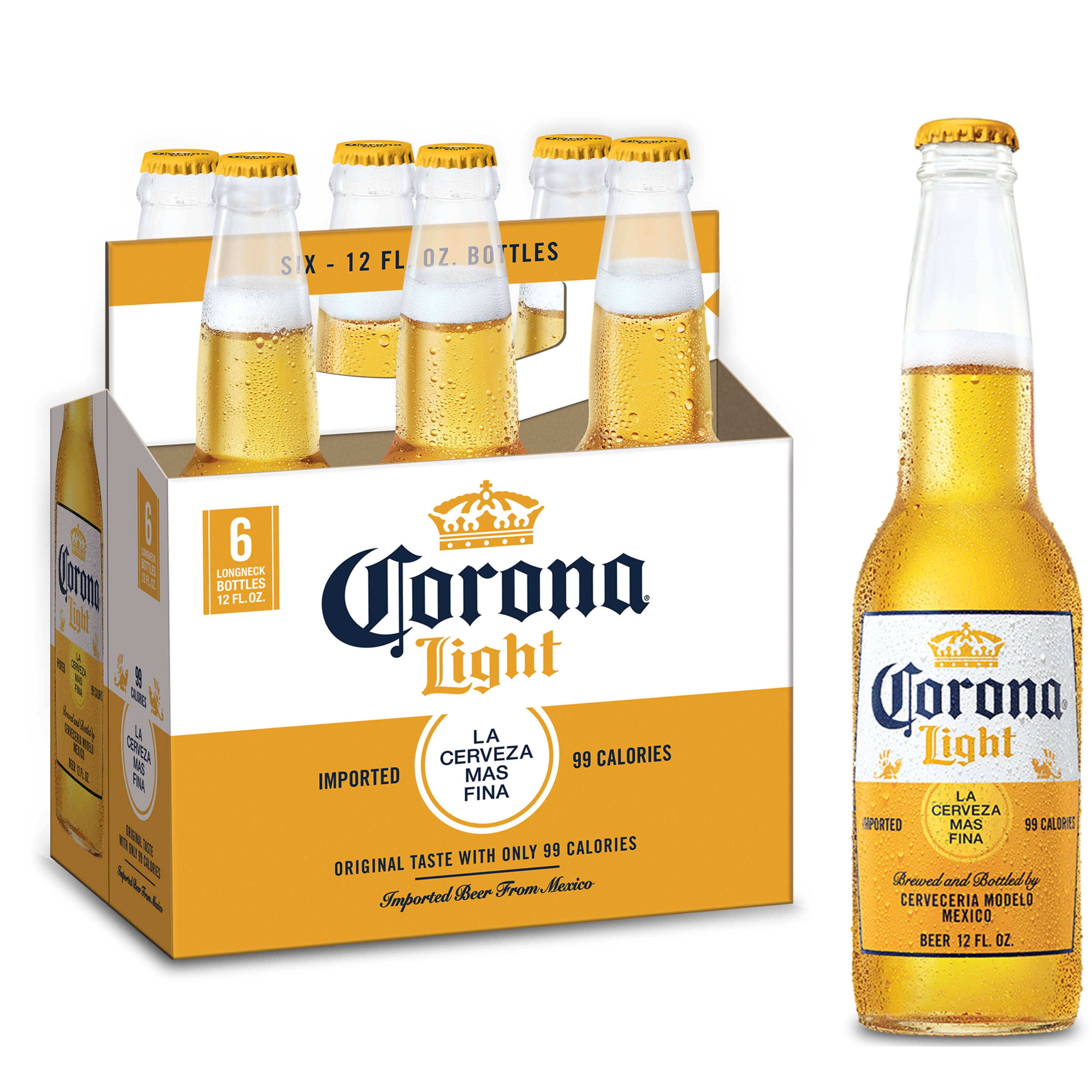 Corona Light Beer - 12oz, 6 Pack