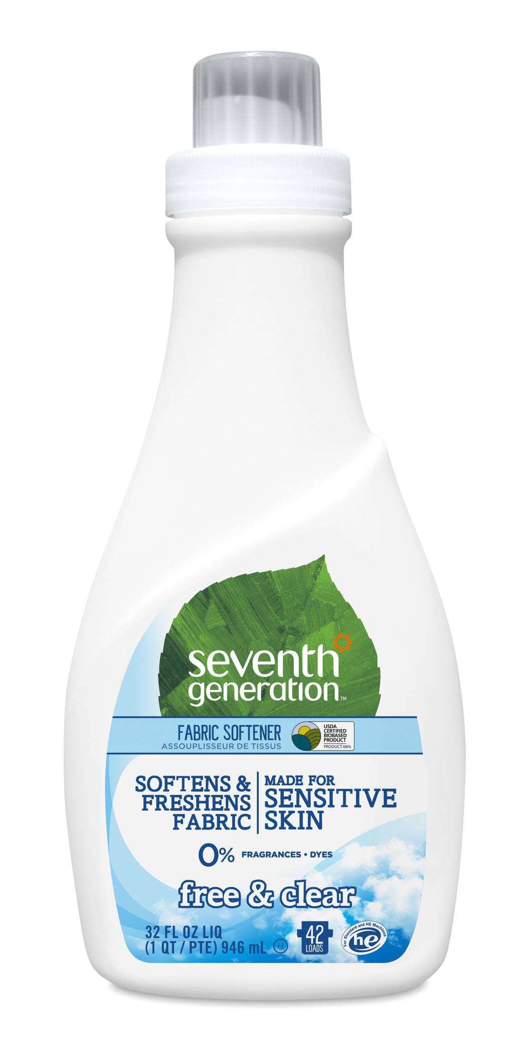Seventh Generation Natural Fabric Softener - 32oz