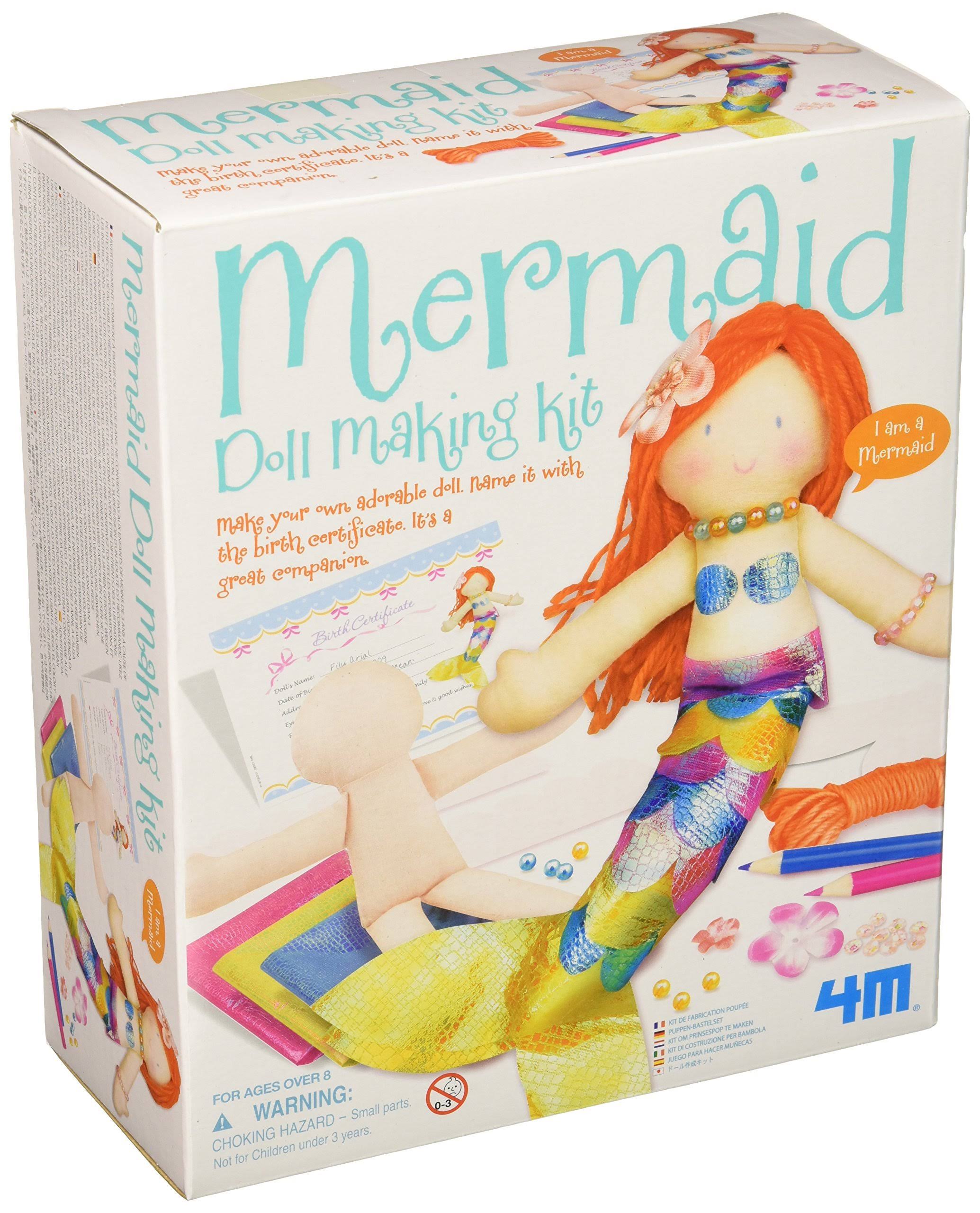 4M Mermaid Doll Making Arts and Crafts Kit