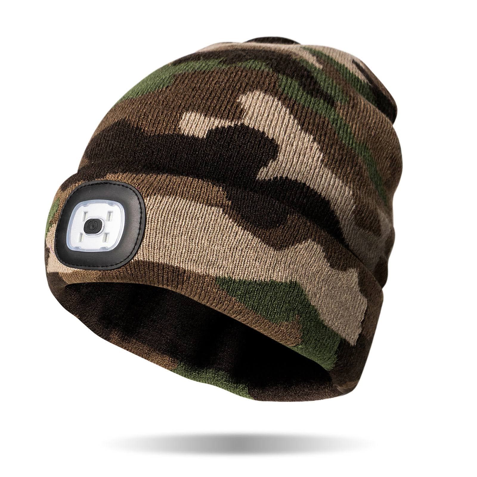 Night Scope LED Beanie Explorers Collection - Woodland