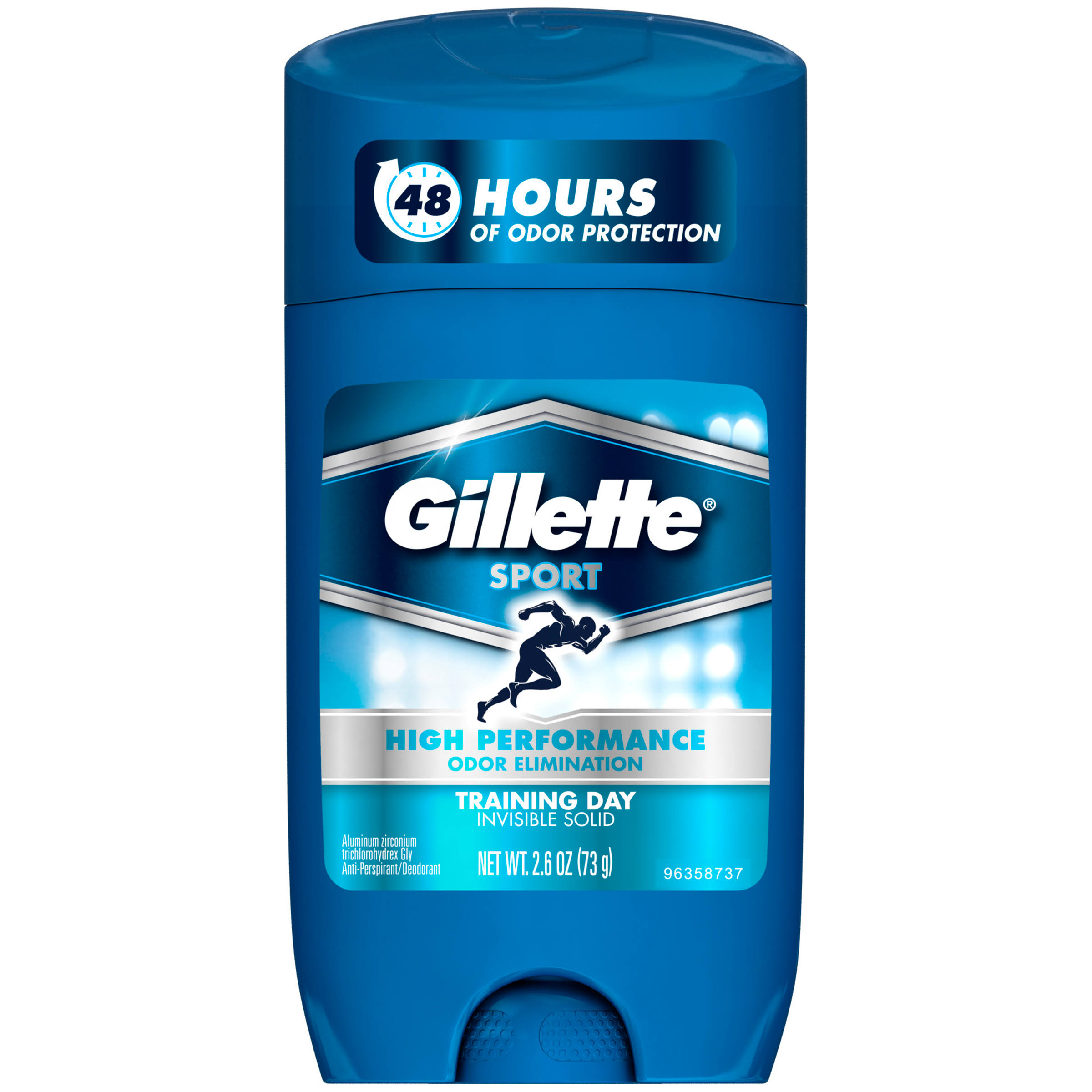 Gillette Invisible Solid Anti Perspirant and Deodorant - Training Day, 2.6oz