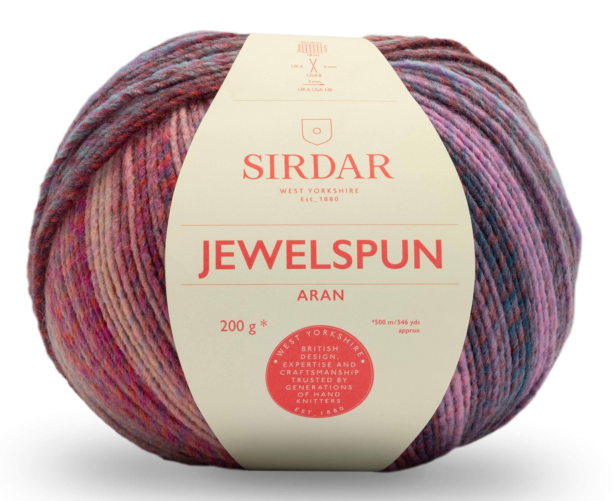 Sirdar Jewelspun Aran Yarn - 844 Shade, 200g