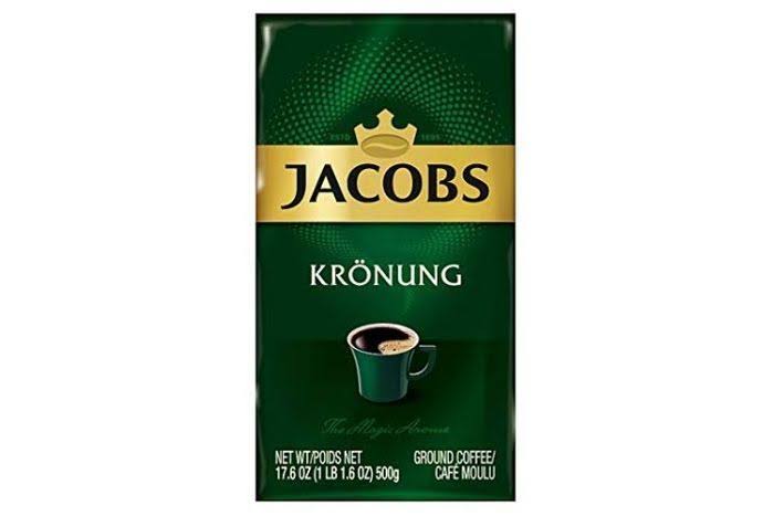 Jacobs Kronung Ground Coffee 17.6oz/500g