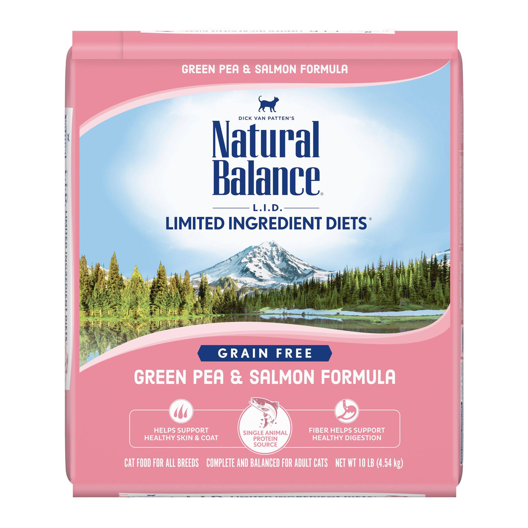 Natural Balance Limited Ingredient Dry Cat Food - Green Pea and Salmon