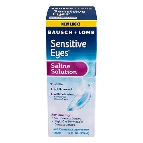 Bausch & Lomb Sensitive Eyes Plus Saline Solution - 355ml