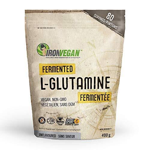 IRONVEGAN Fermented L-Glutamine, 400 Gr