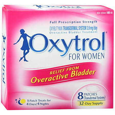 Oxytrol (8 Patch) for Women Overactive Bladder Patches (1-3 unit)