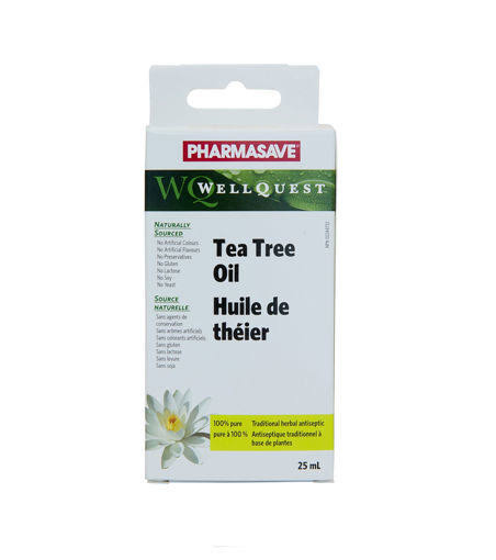 PHARMASAVE WELLQUEST TEA TREE OIL 100% 25ML