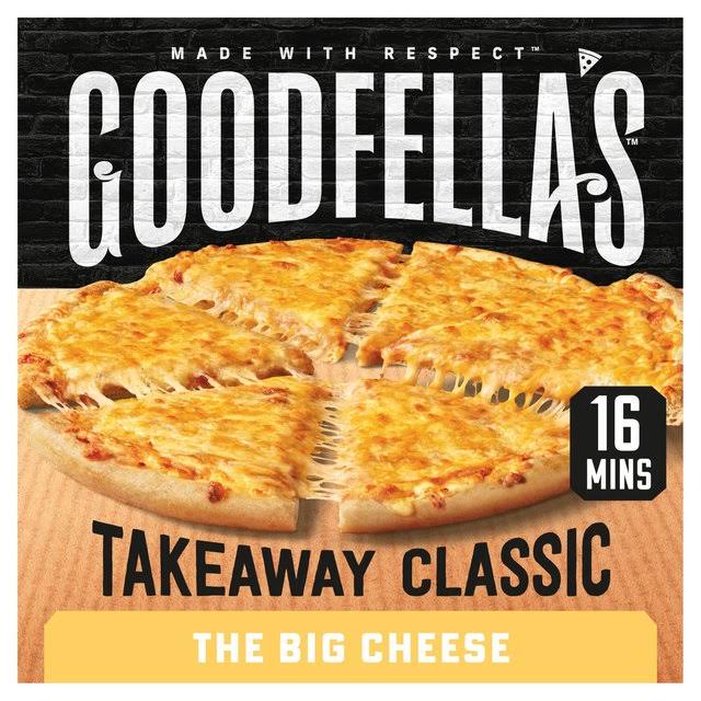 Goodfella's Takeaway Classic Crust Pizza - The Big Cheese, 555g