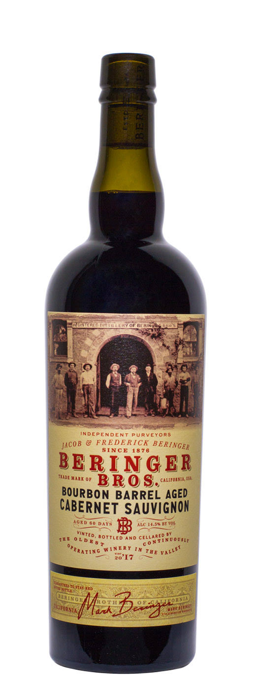 Beringer Bros. Cabernet Sauvignon, Bourbon Barrel Aged, California - 750 ml