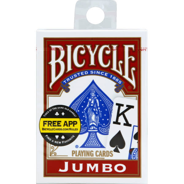 United States Bicycle Playing Cards - Jumbo Index