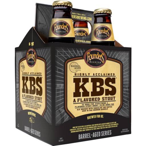 Founders KBS Kentucky Breakfast Stout 355ml, 4PK
