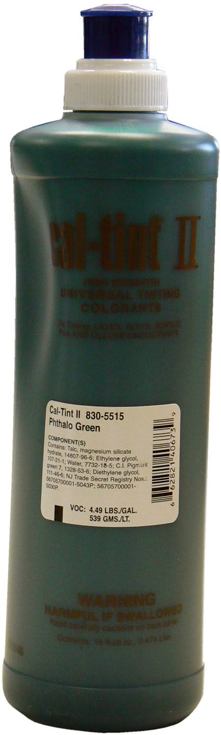 Chromaflo 830-5515 Cal-Tint II 470ml Colourants, Green