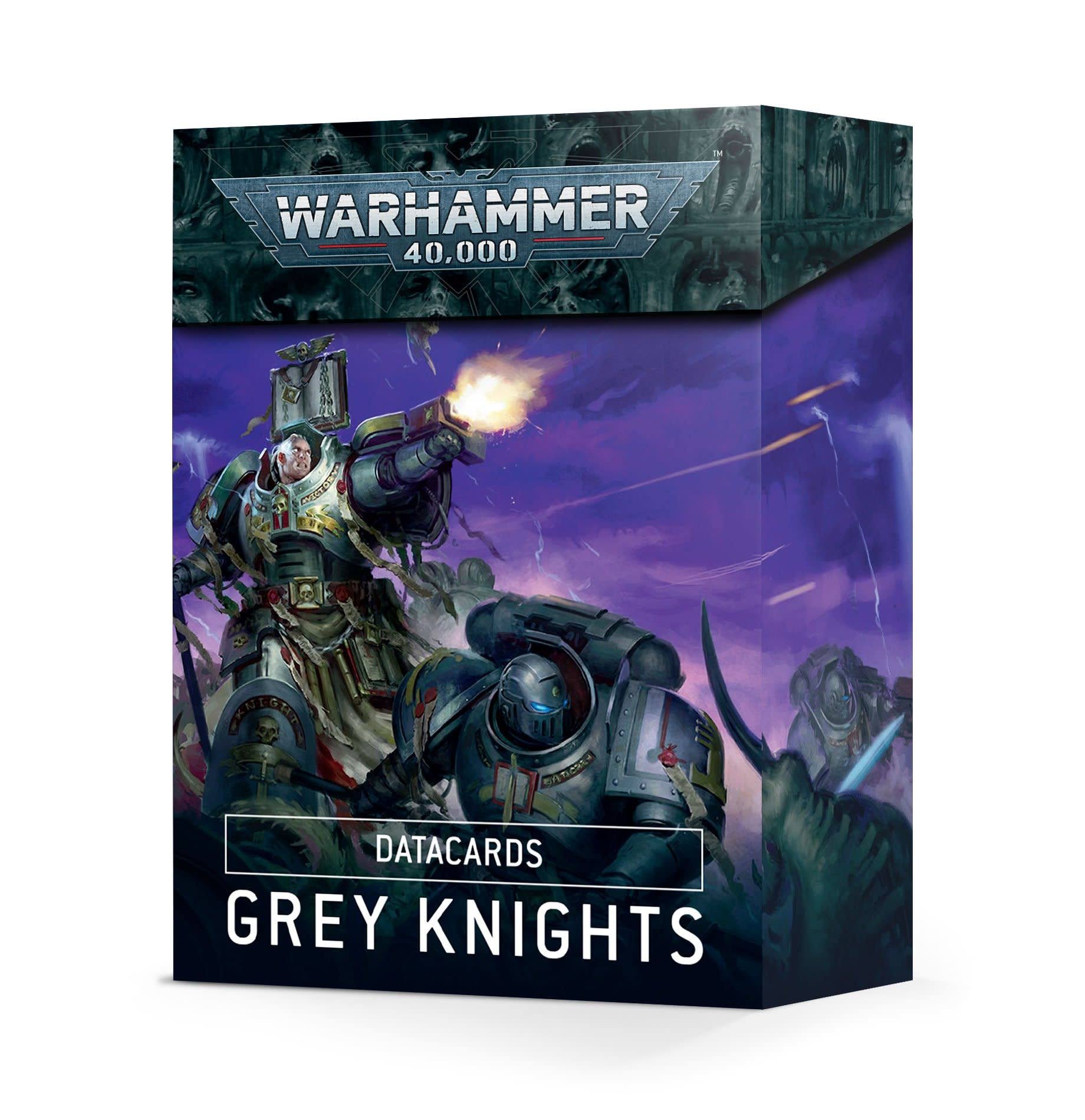 Warhammer 40K : Datacards Grey Knights