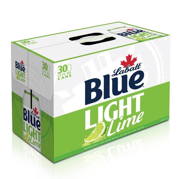 Labatt Premium Light Beer, Blue Light Lime