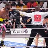 With Pacquiao watching, Mayweather knock outs Japanese MMA fighter