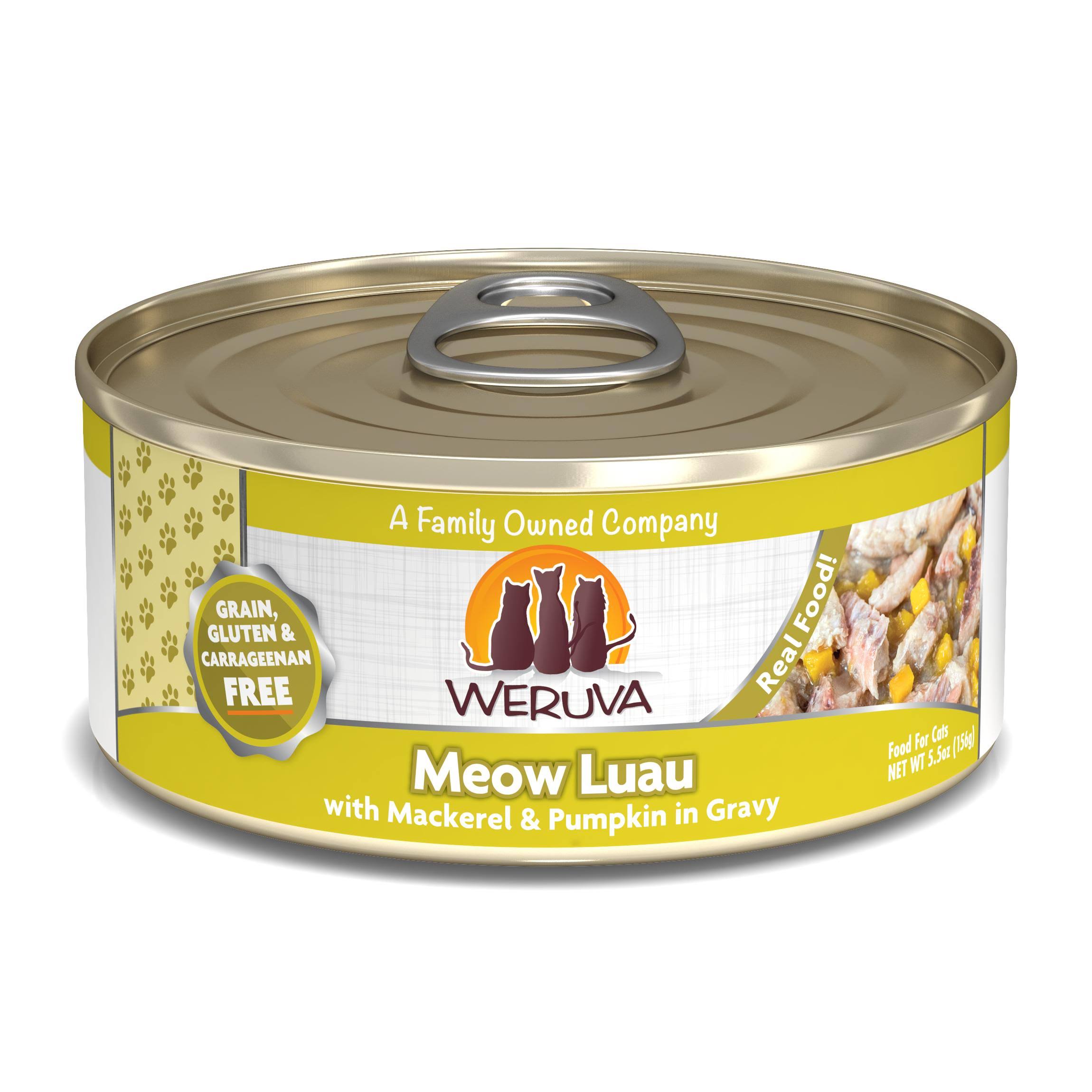 Weruva Canned Cat Food - Meow Luau with Mackerel & Aloe