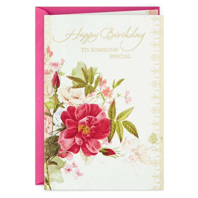 Hallmark Birthday Card, Happiness and Warm Moments Birthday Card