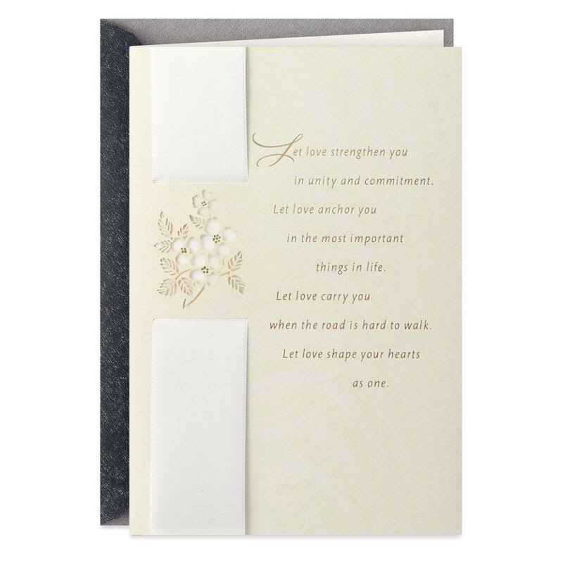 Hallmark Wedding Card, Let Love Be Your Guide Wedding Card