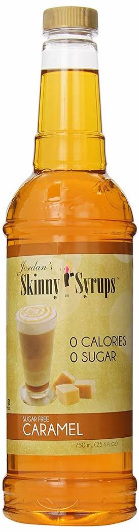 Jordan's Skinny Gourmet Sugar Free Syrups - Caramel, 750ml