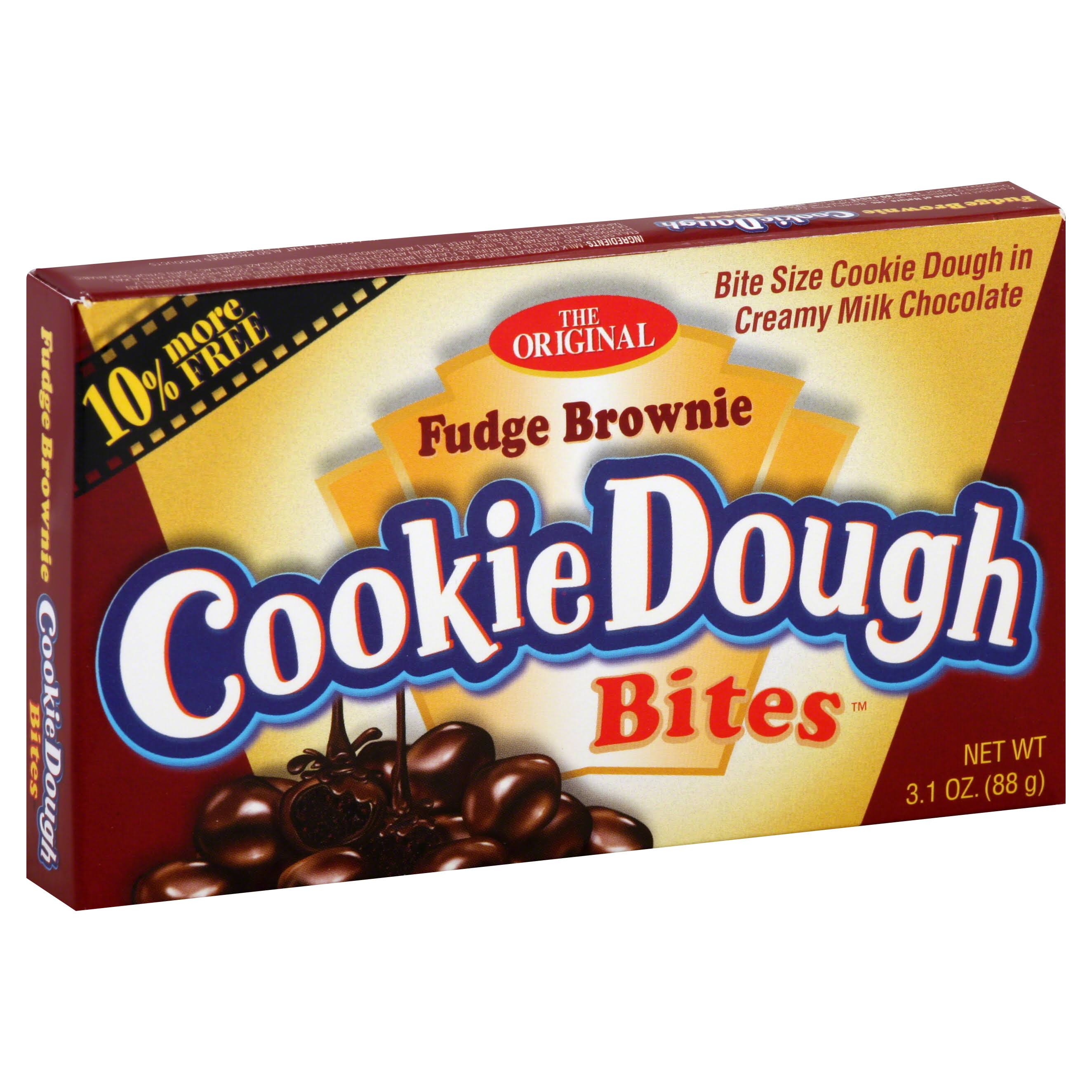 Cookie Dough Fudge Brownie Bites, The Original - 3.1 oz