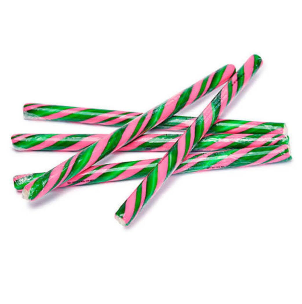 Gilliam Old Fashioned Watermelon Stick Candy - Pack of 80