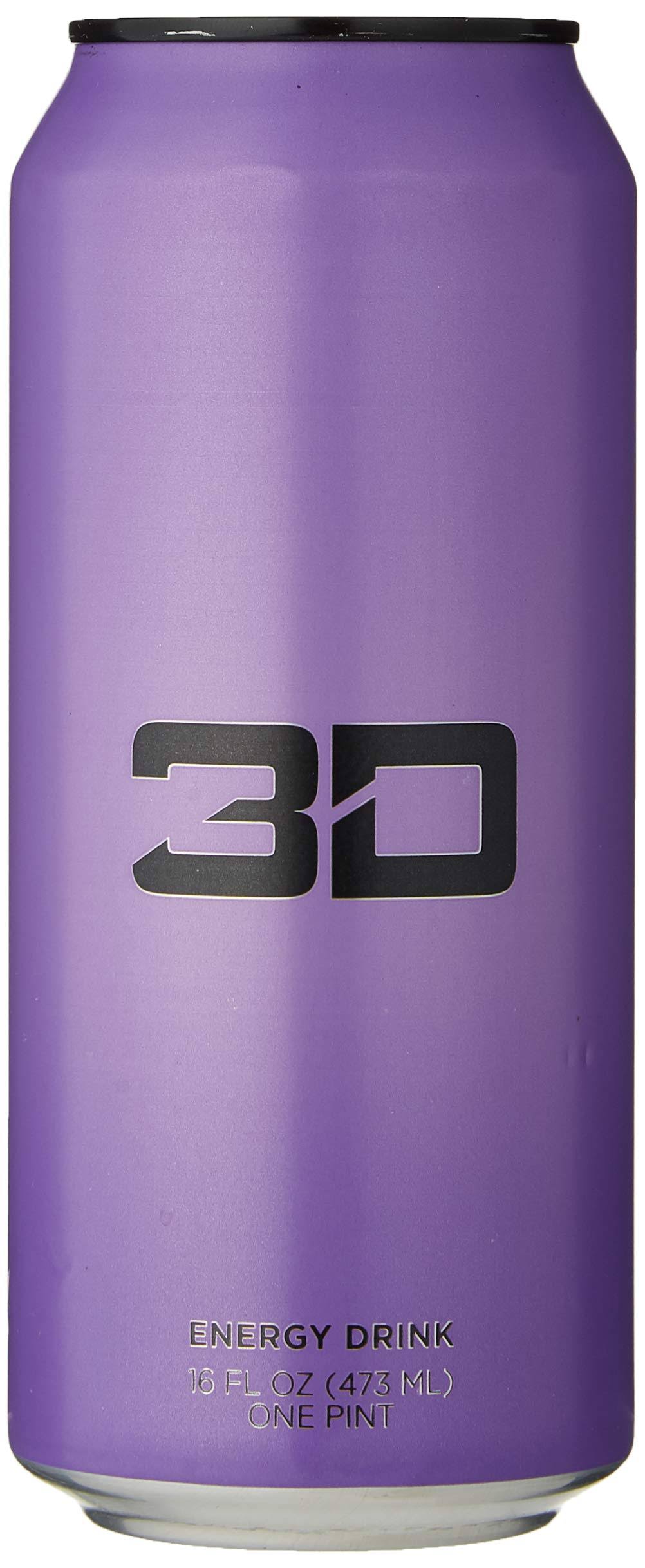 3D Energy Drinks - Purple