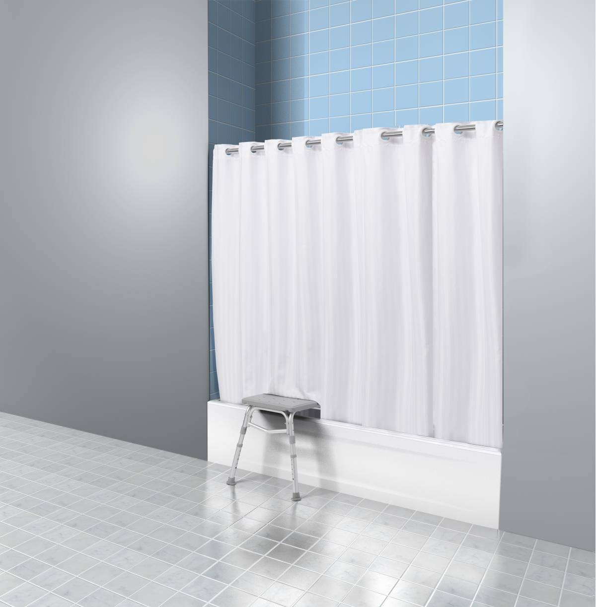 Medline Transfer Bench Shower Curtain Medline