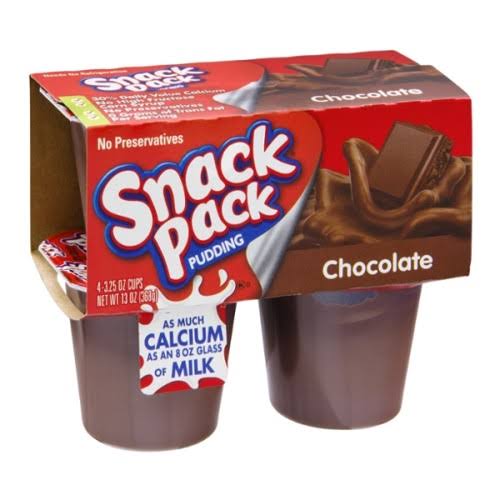 Hunt's Snack Pack Chocolate Pudding - 3.25oz