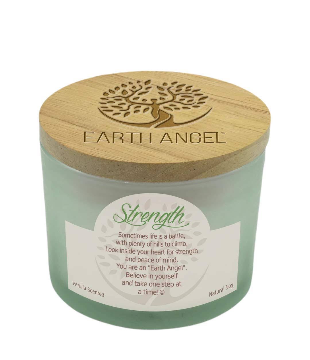 Earth Angel Natural Soy Candle 12 Ounce (strength)